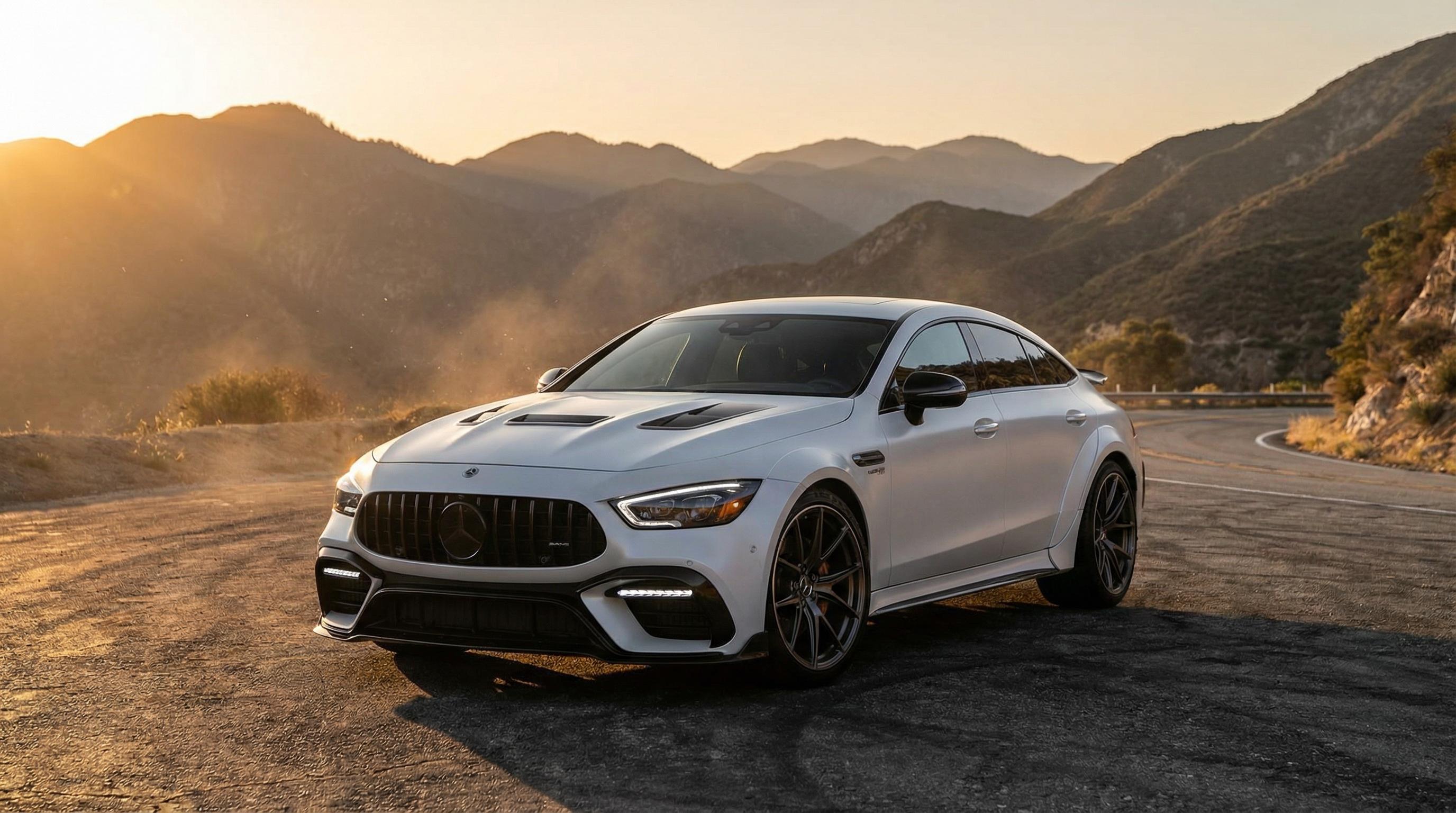 看片白色豪华轿车宽体改装视频